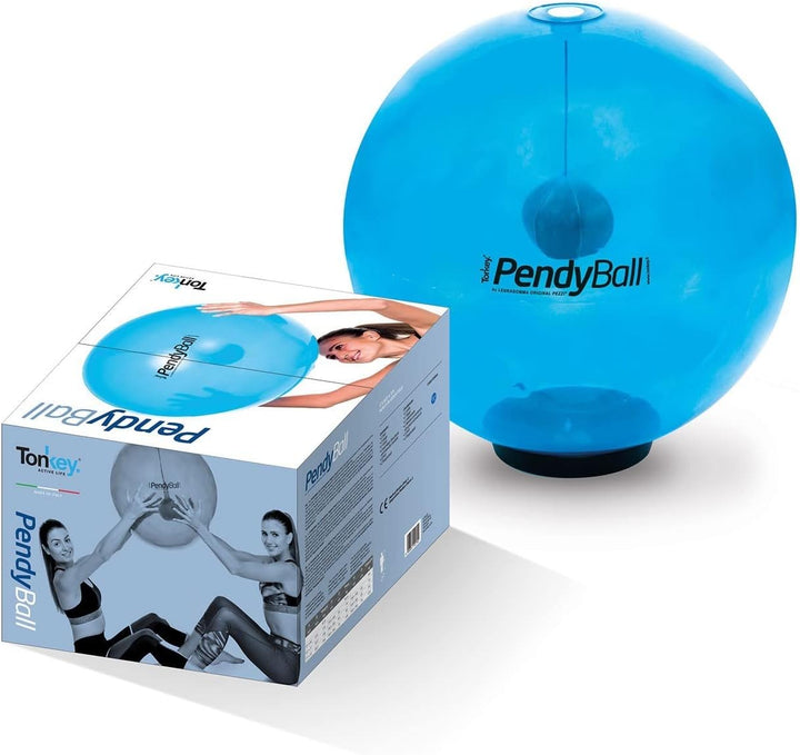 Pendyball - Original Pezzi Ball 75 cm Ø / 4 kg blau-transparent, 75 cm Ø / 4 kg blau-transparent
