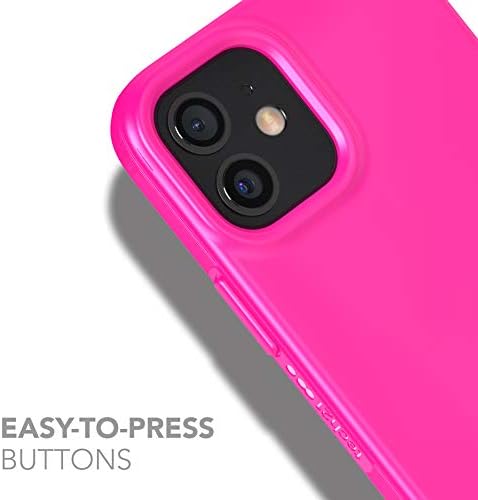 tech21 Evo Slim Case für Apple iPhone 12 Pro Max 5G mit 2,4m Fallschutz, Mystical Fuchsia iPhone 12