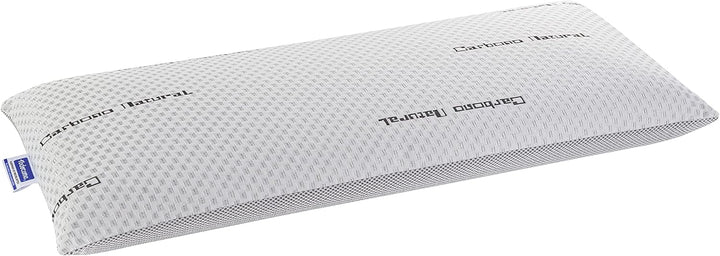 Todocama Viskoelastisches Kopfkissen, natürlicher Kohlenstoff Pack de 2 unidades - 70 cm, Pack de 2
