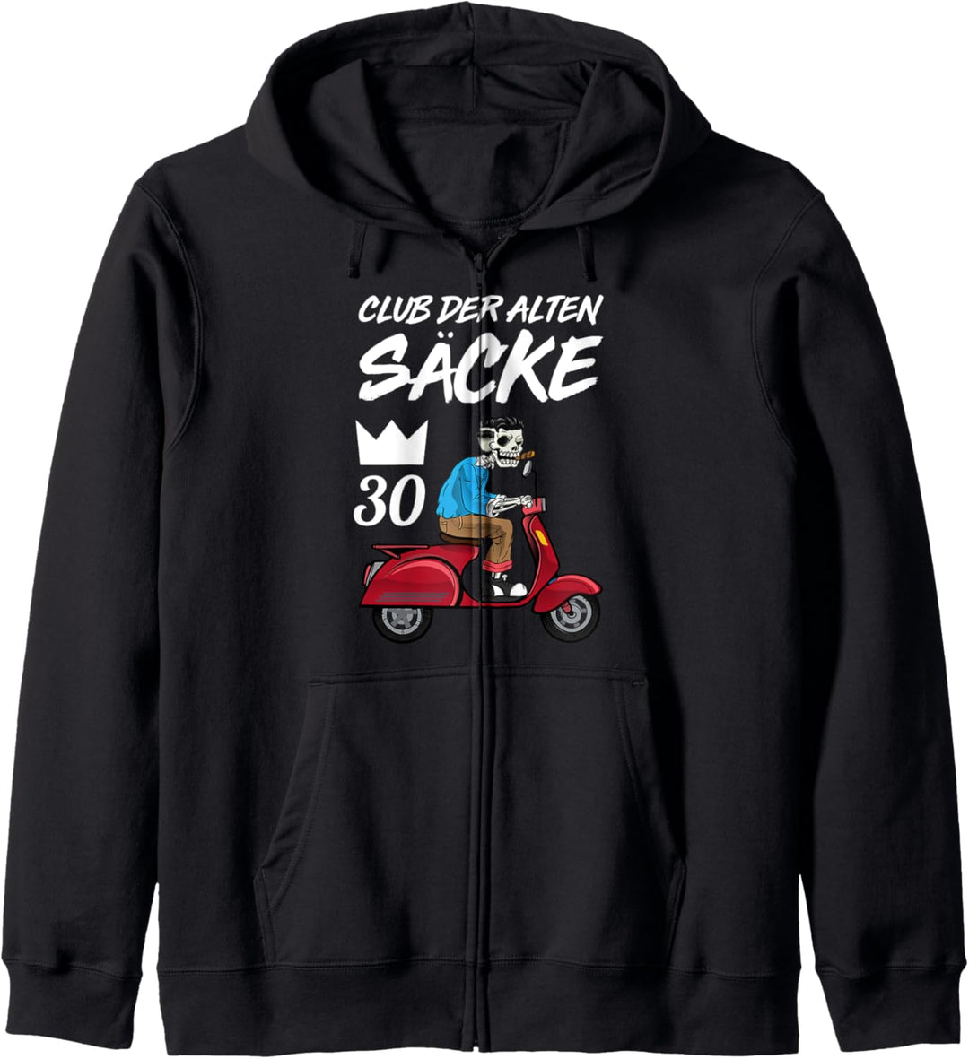 Club der alten Säcke 30 Geburtstag 30. Ehrentag Kapuzenjacke