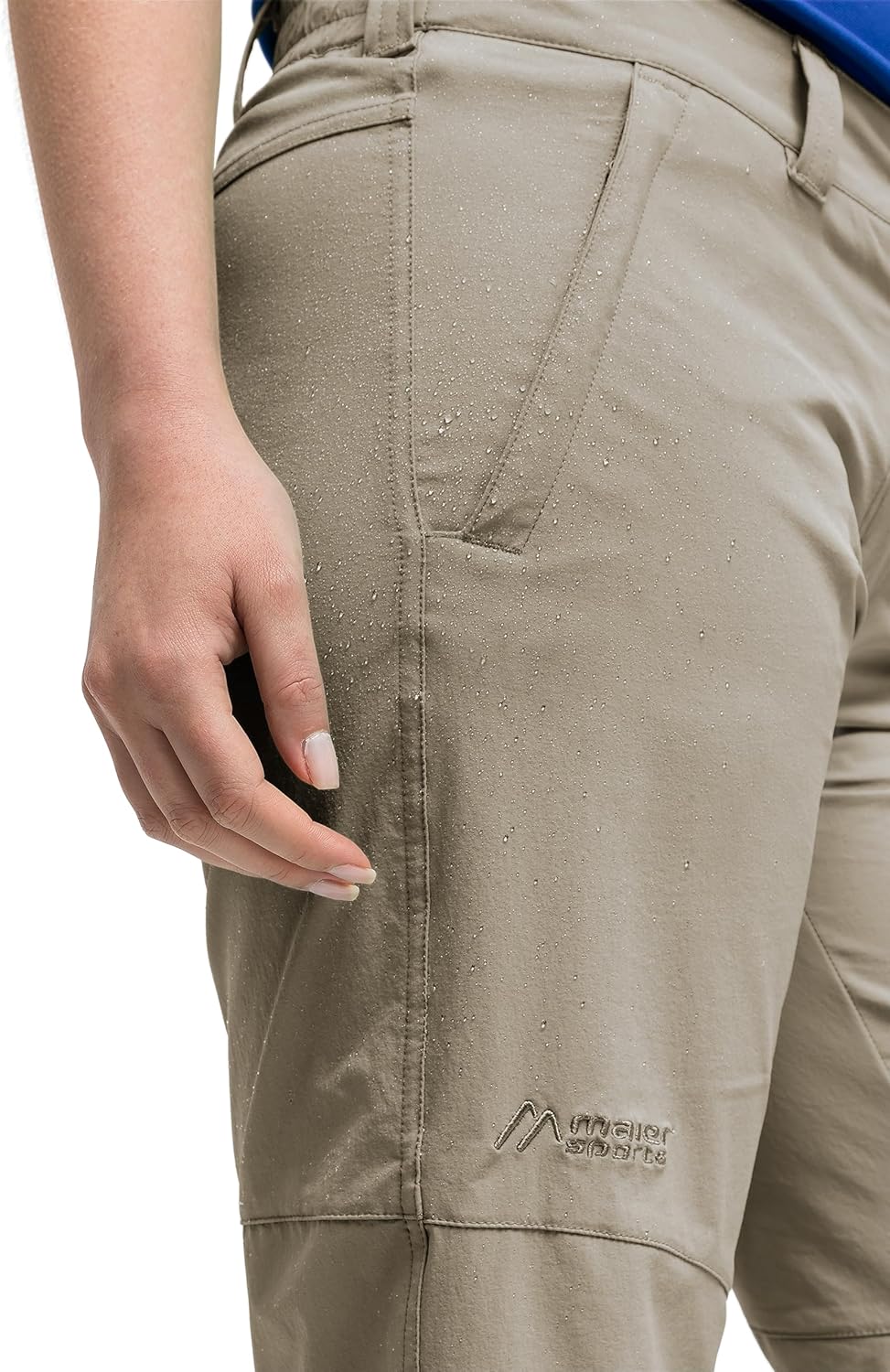 Maier Sports Damen Bermuda Lawa 22 Beige, 22 Beige