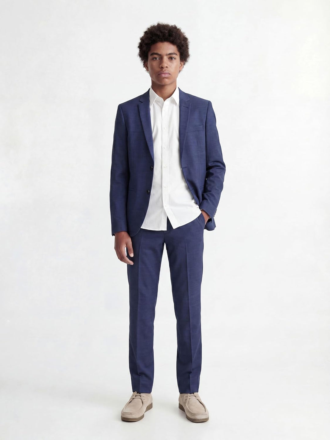JACK &amp; JONES Jungen Jprsolaris Jr Blazer 170 Medieval Blue, 170 Medieval Blue