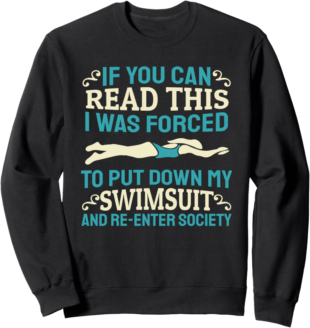 Schwimmen Schwimmsport Wassersport - Schwimmer Sweatshirt