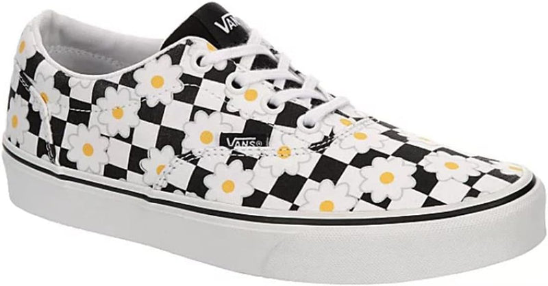 Vans Damen Doheny Sneaker 37 EU Flower Checkerboard Multi White, 37 EU Flower Checkerboard Multi Whi