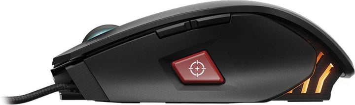 Corsair Gaming M65 PRO RGB FPS Gaming Maus Optisch USB 12000 DPI schwarz Schwarz Mouse Modern, Schwa