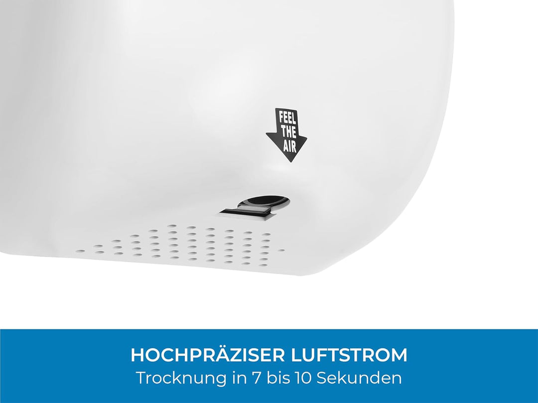 Bremmer Generic Turbo Handtrockner with Hohe Geschwindigkeit, Niedrigenergie, Umweltfreundlich, Elek