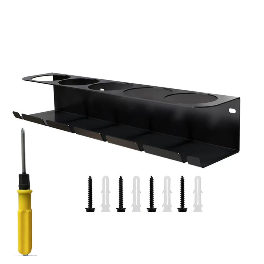 1 PCS schwarz Dosenhalter,Spraydosenhalter, Sprühdosenhalter,Druckluft Werkzeug Zubehör für Garage W