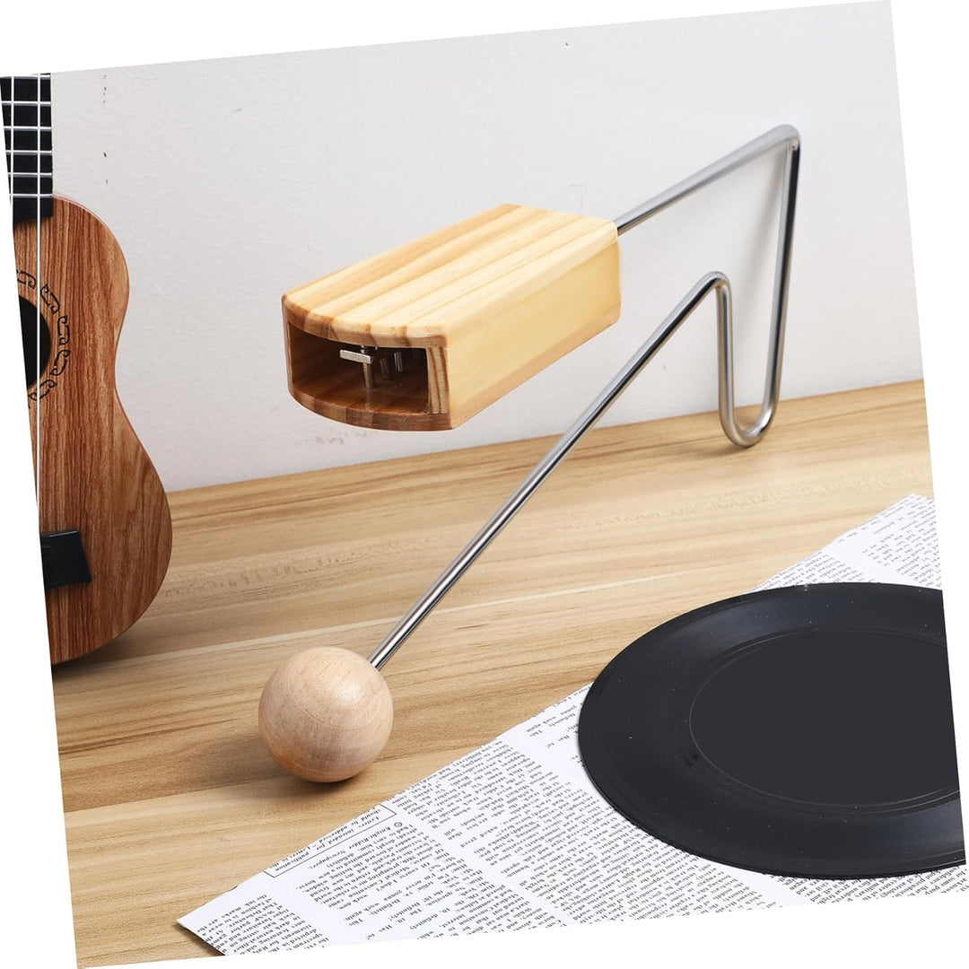 Yardwe Vibraslap Holzschlaginstrument Vibrationsplatte Klangspielzeug Musikinstrument Für Musiker Un