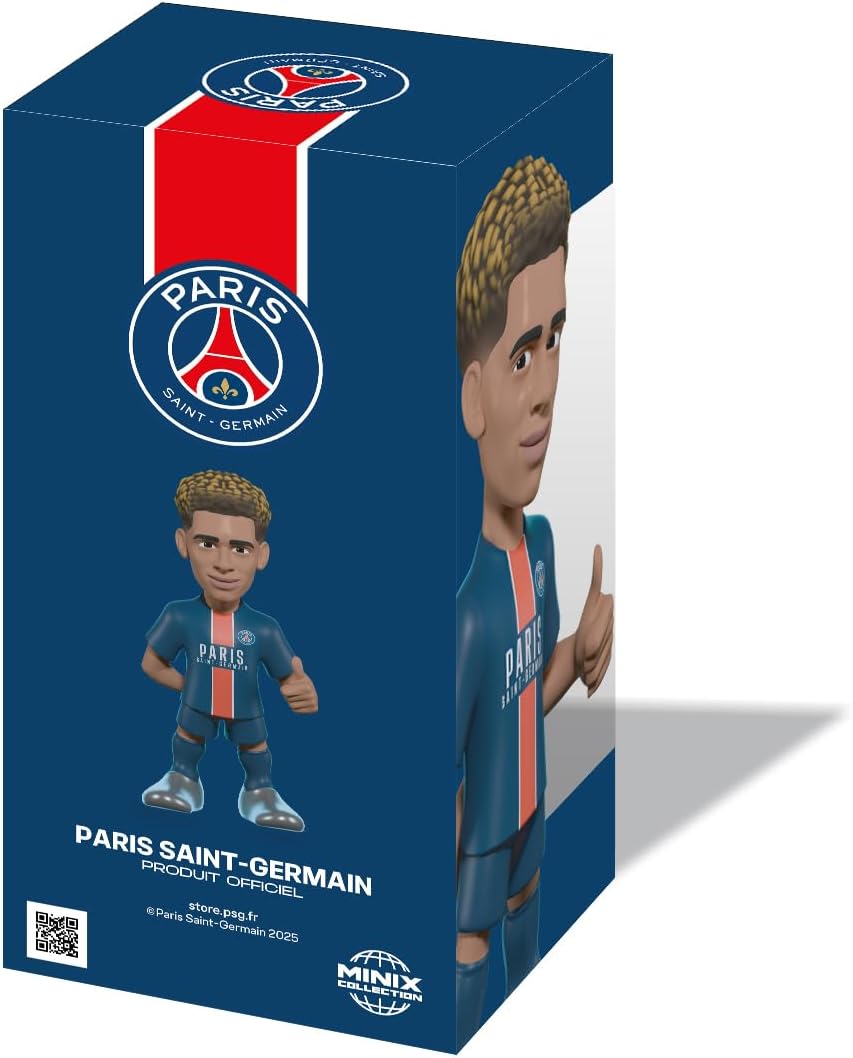 MINIX - Football Stars #266 - PSG - Doué - Sammelfigur 12 cm