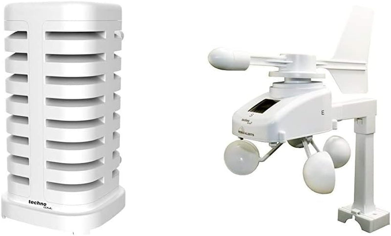 MA 10660 - Pro Series Funkwetterstation mit Schutzhülle für den mit Aussensender mit Wetterschutz, m