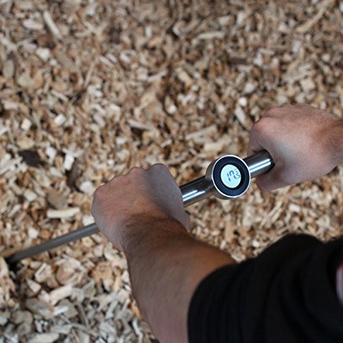 AGRETO Temperaturmesssonde, Heusonde, 185 cm Lanzenlänge, robustes Messgerät, Messbereich bis 110 °C