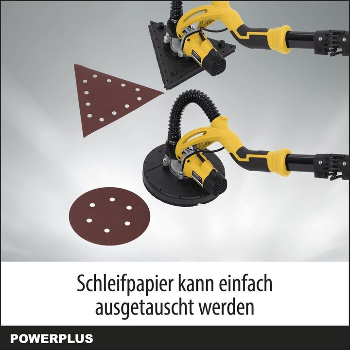 Powerplus POWX0477 Trockenbauschleifer, 0, 3 Stück, Trockenbauschleifer