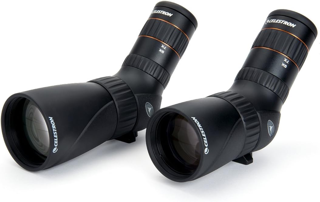 Celestron 52308 9-27 x 56 mm Hummingbird ED Micro Spotter vogelfreundliches Spektiv – Schwarz 9-27 x