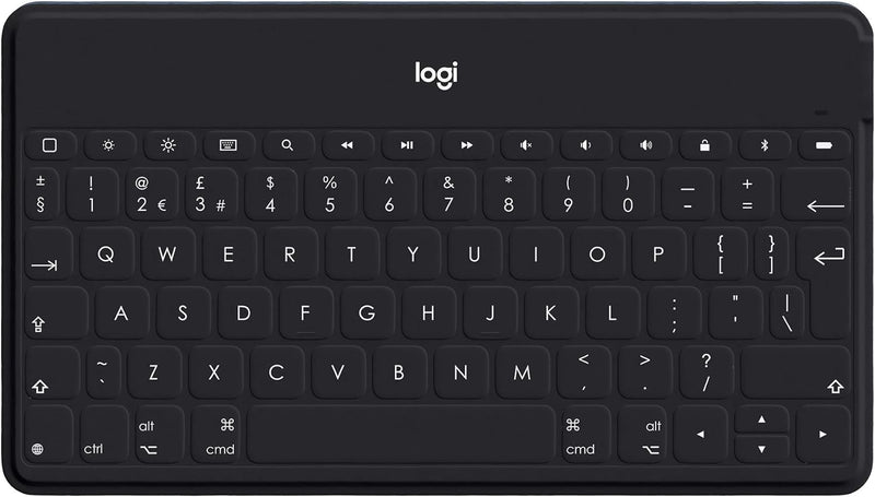 Logitech Keys-to-Go Kabellose Tablet-Tastatur, Bluetooth, iOS-Sondertasten, Ultraleicht & Geräuschlo