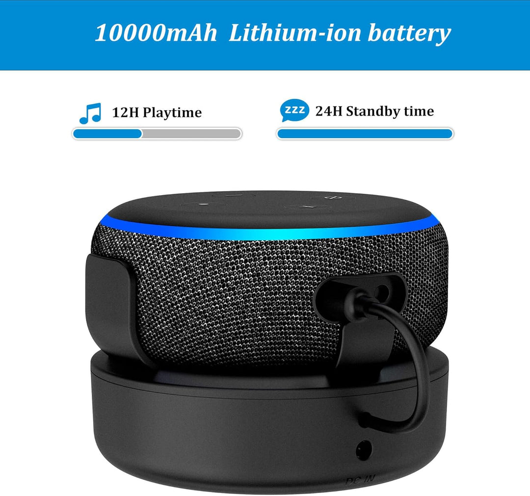 PlusAcc Akku für ᴅот 3. Gen - 10000mAh Tragbare Batterie Base für ᴅот 3. Generation mit 16 Stunden S