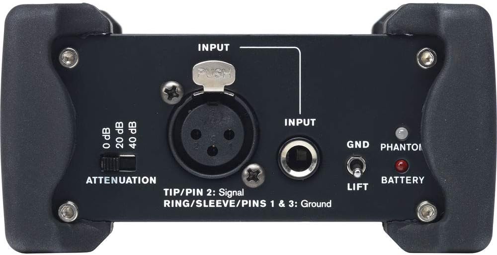 dbx Di1 Active Direct Box Aktiver 1-Kanal, Aktiver 1-Kanal