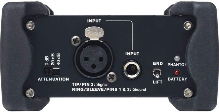 dbx Di1 Active Direct Box Aktiver 1-Kanal, Aktiver 1-Kanal