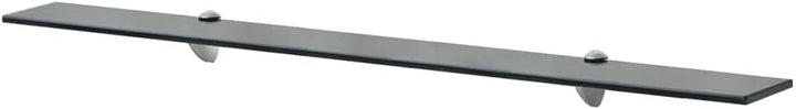 vidaXL 2X Regal Schwebend Wandregal Glasregal Glasboden Glasablage Badablage Wandablage Badregal Abl
