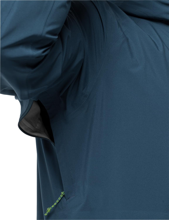 Jack Wolfskin Herren Highest Peak Jacket M Outdoorjacke XL dark sea, XL dark sea