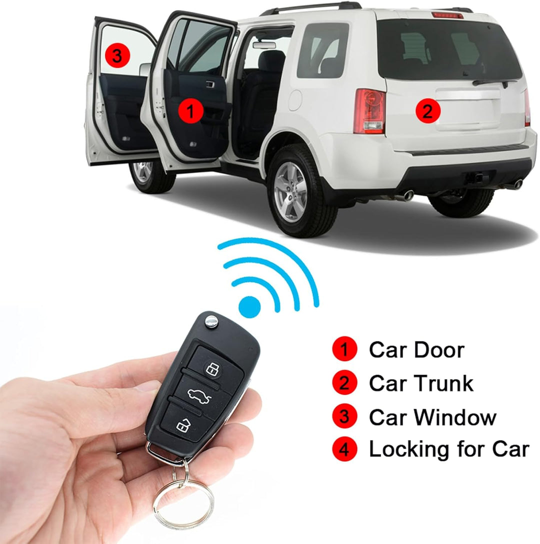 XUKEY Auto Zentralverriegelung Universal Keyless Go Nachrüsten Schlüsselloses Zugangssystem Auto Tür