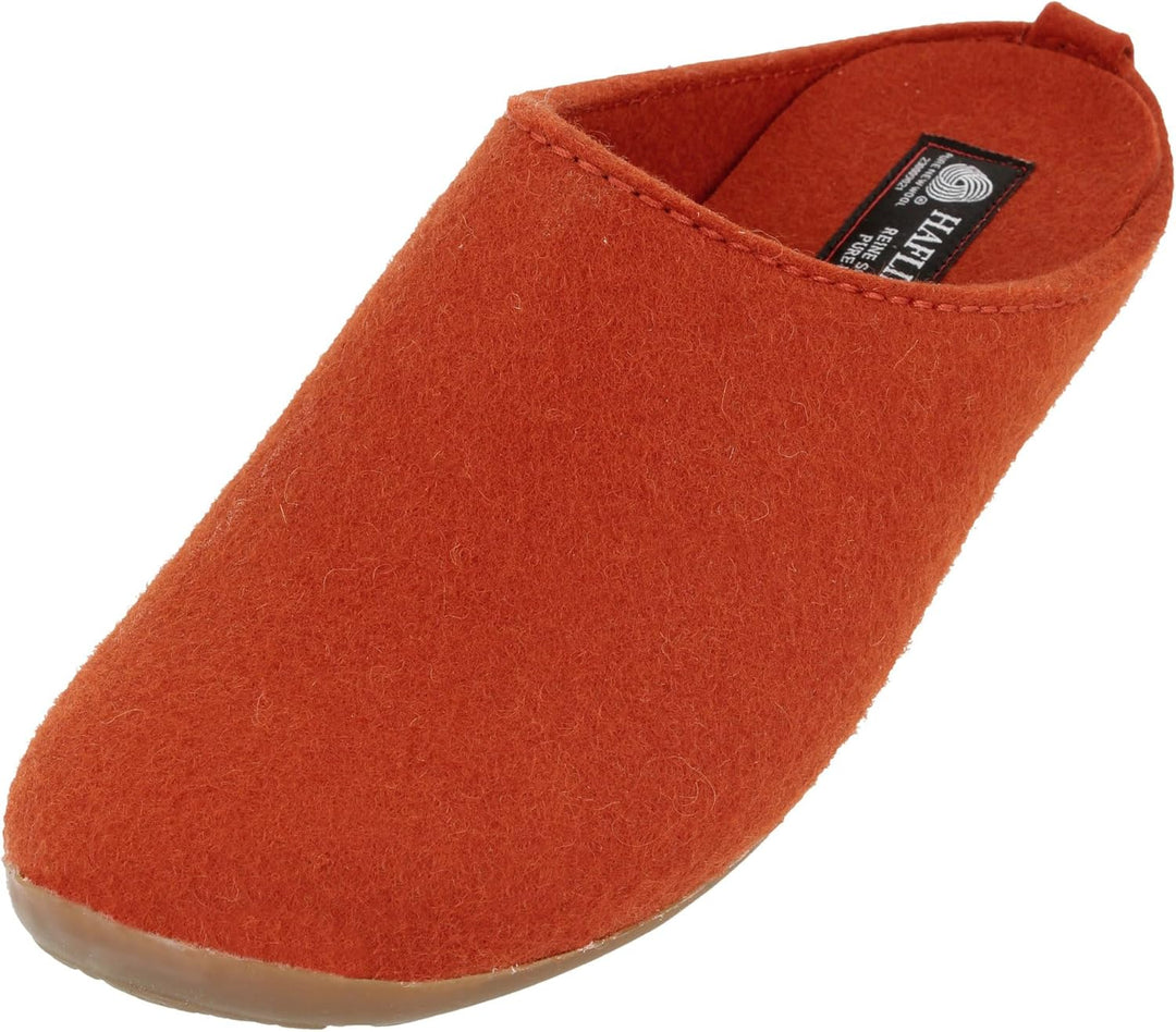 HAFLINGER Everest Fundus Filzpantoffeln im schlichten Design 37 EU Fuchs, 37 EU Fuchs