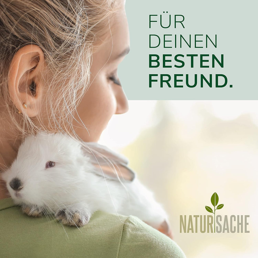 Natursache 1 Nagermatte aus Hanf, 120 x 60 x 0,5cm I Hanfmatten für Hasenstall, Kaninchenhaus, Hamst