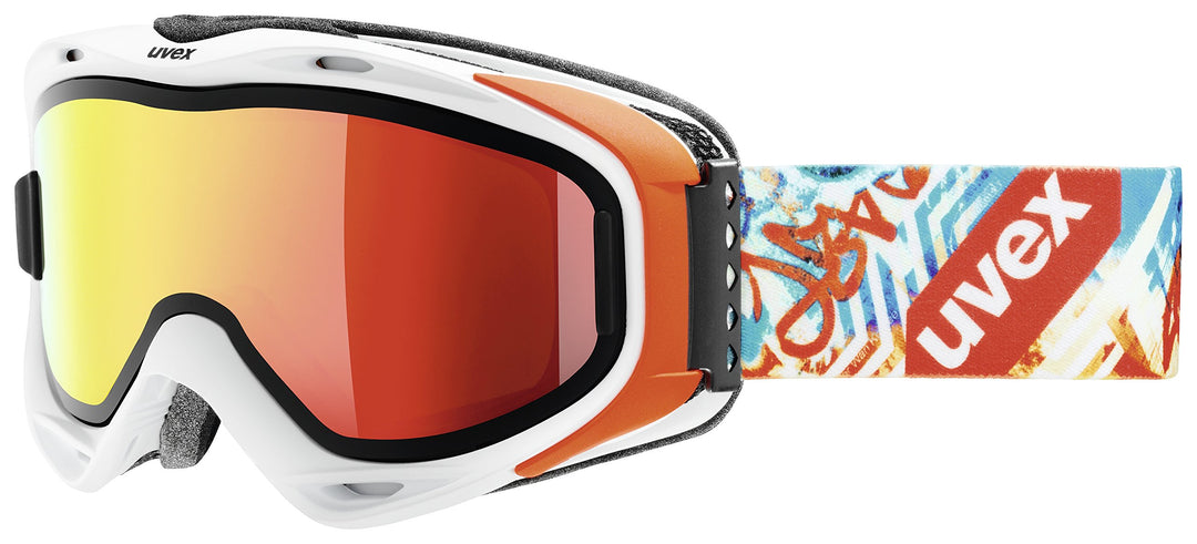 Uvex g.gl 300 to Skibrille Einheitsgrösse white-orange mat, Einheitsgrösse white-orange mat