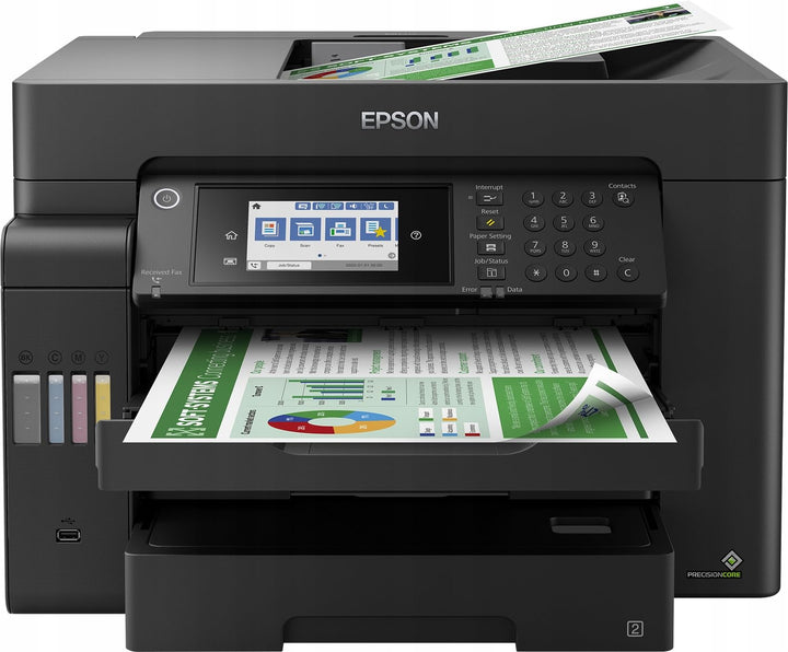 Epson EcoTank L15150 Tintenstrahldrucker A3+ 4800 x 2400 DPI 32 Seiten pro Minute, WLAN Schwarz einh