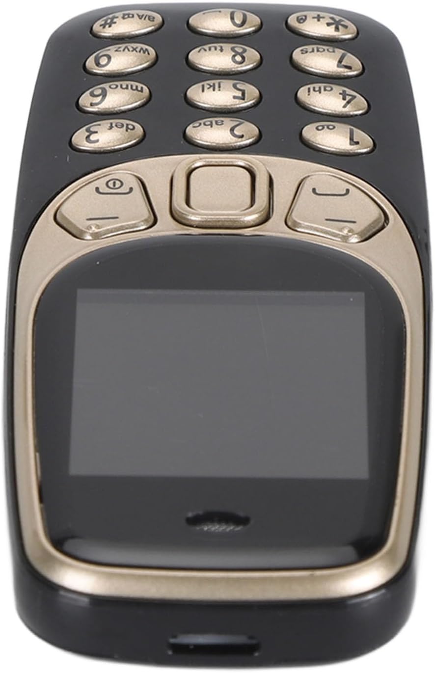 VBESTLIFE Mobiltelefon für Senioren, 2G GSM Entsperrtes Mobiltelefon, Grosse Grosse Schriftart, Gros