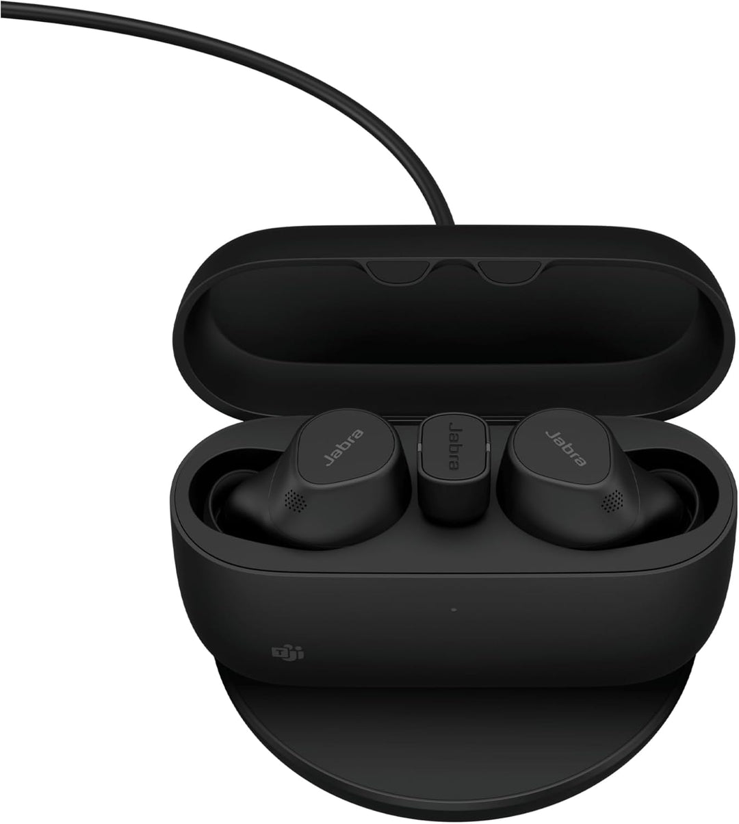 Jabra Evolve2 Buds True Wireless In-Ear-Bluetooth mit aktiver Geräuschunterdrückung, MultiSensor Voi