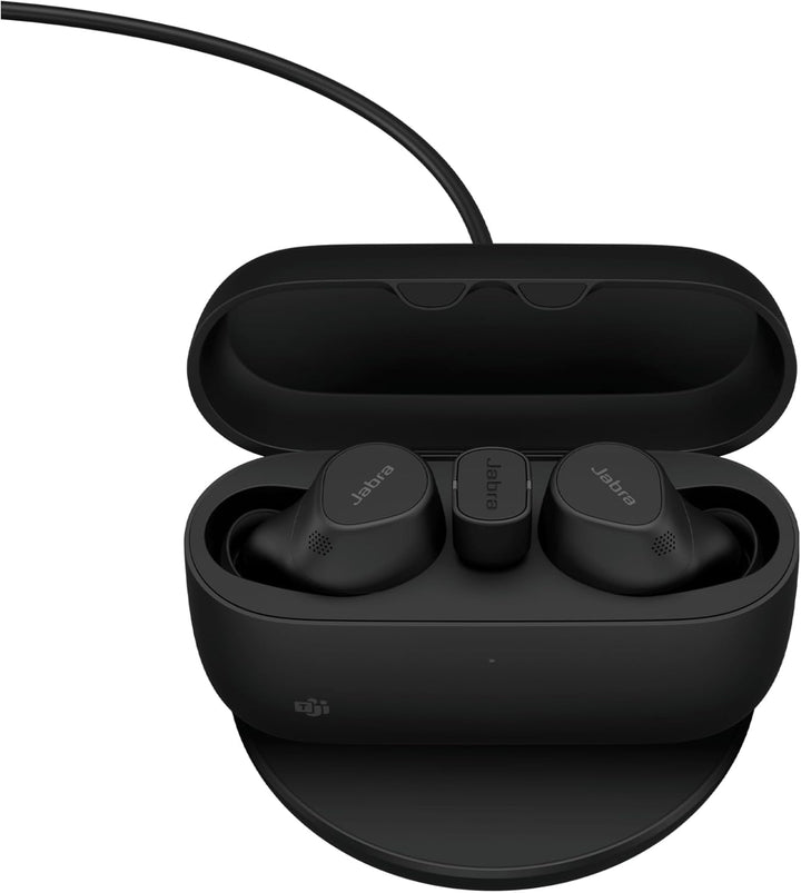 Jabra Evolve2 Buds True Wireless In-Ear-Bluetooth mit aktiver Geräuschunterdrückung, MultiSensor Voi