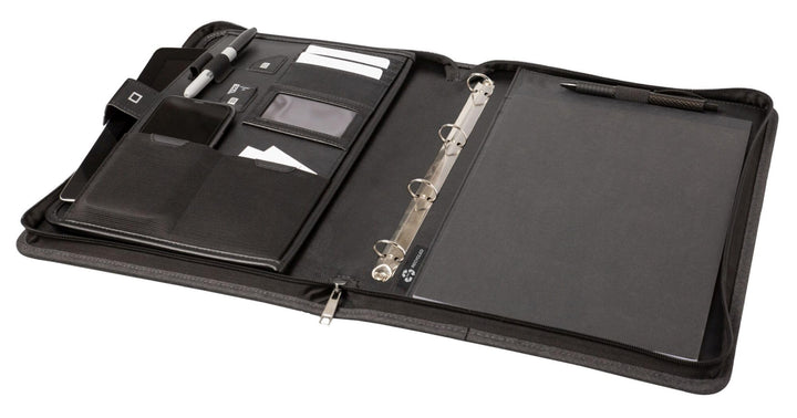 Stop Ocean Plastic 46224 - RPET Orgamappe DIN A4, Organizer mit Tabletfach, Businessmappe aus PET Ny