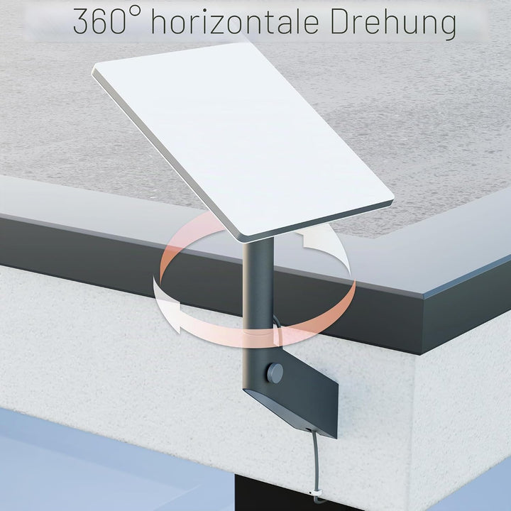 Joinfworld Gen 3 Halterung,Wandhalterung & Halterung für Satellitenantennen, 360° drehbar, mit Rohra