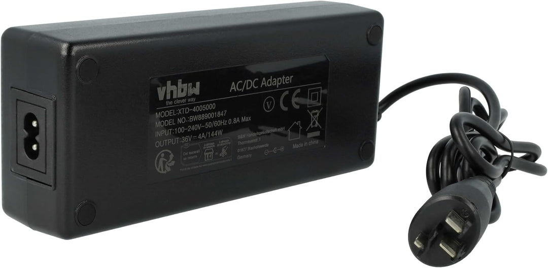 vhbw Ladegerät kompatibel mit Bosch PowerTube 500 | PowerPack 500, PowerTube 625 Fahrradakkus, E-Bik