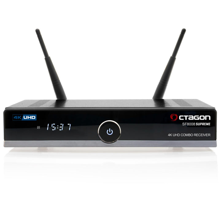 Octagon SF8008 V3 (Version 3) UHD 4K Supreme Combo Receiver, Sat- Kabel- & DVB-T2 Receiver, E2 Linux