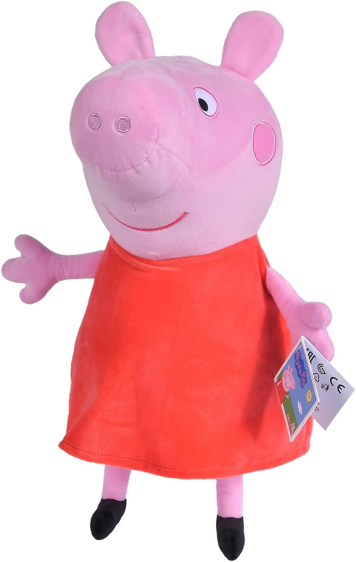 Peppa Wutz Plüschfigur 33cm – weiches Kuscheltier für Kinder ab 0 Jahren – Peppa Pig Stofftier bekan