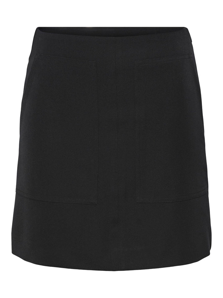 Y.A.S Damen Yasloui Hw Short Skirt Noos Rock M Schwarz, M Schwarz
