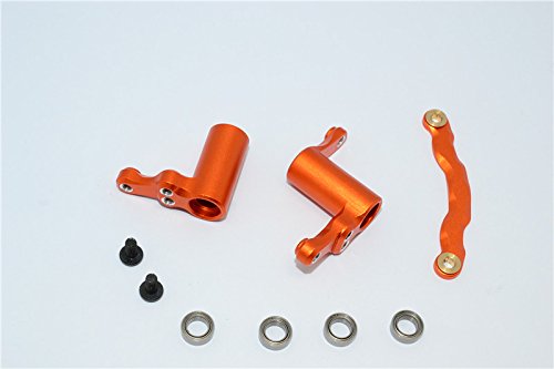GPM HPI Sport 3 Flux Tuning Teile Aluminium Steering Assembly - 1 Set Orange