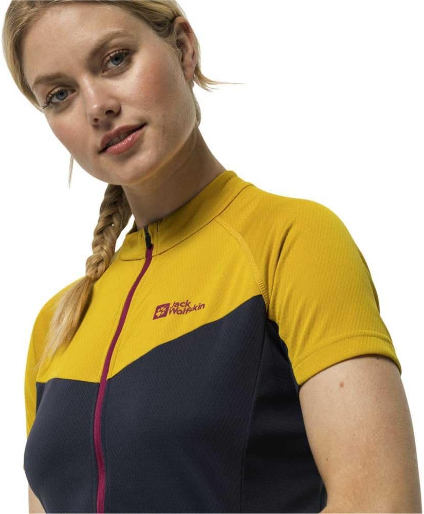 Jack Wolfskin Damen Morobbia T-Shirt S Golden Spice, S Golden Spice