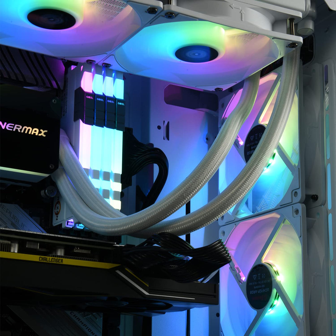 Enermax HF120 ARGB White 3er Pack (UCHF12PARGB-W-BP3) adressierbare RGB-Lüfter