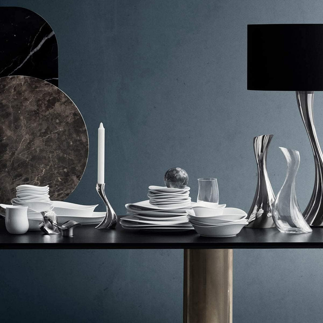 Georg Jensen Geschirr Porzellan Ø36 cm, White 36 x 36 x 1.12 cm 36 x 36 x 1.123 cm White, 36 x 36 x