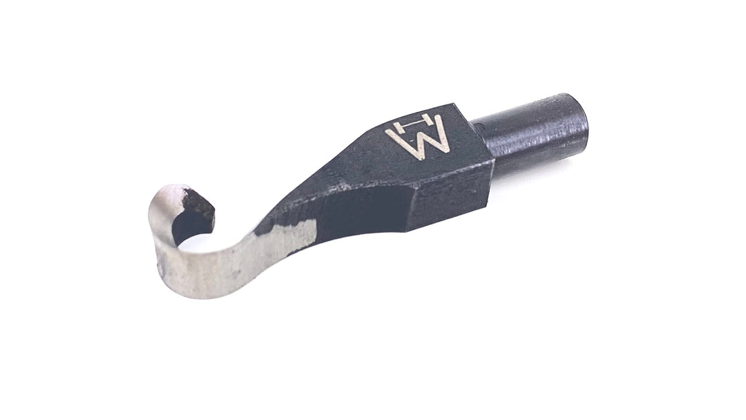 Wiedemann HSS Ausdrehhaken gross für Drechsler drechseln, Woodturner Woodturning
