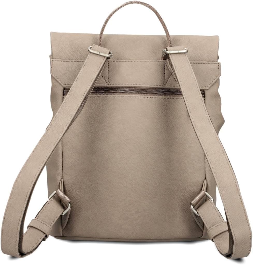 Zwei Damen City-Rucksack Mademoiselle.M MR8 4 Liter weiches Kunstleder, Magnet-Verschlussklappe, Hau