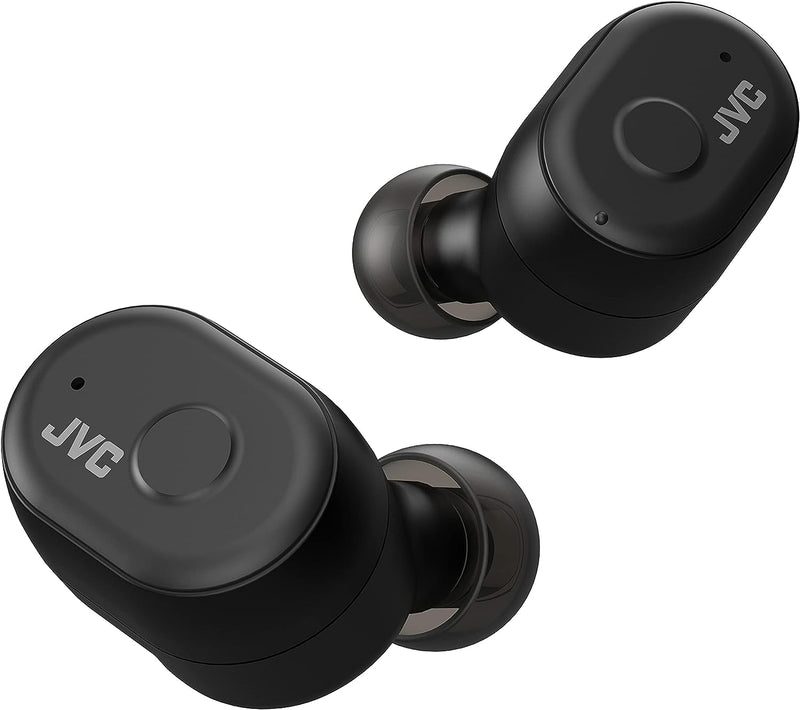 JVC HA-A11T True Wireless In-Ear-Kopfhörer, Schwarz, Schwarz