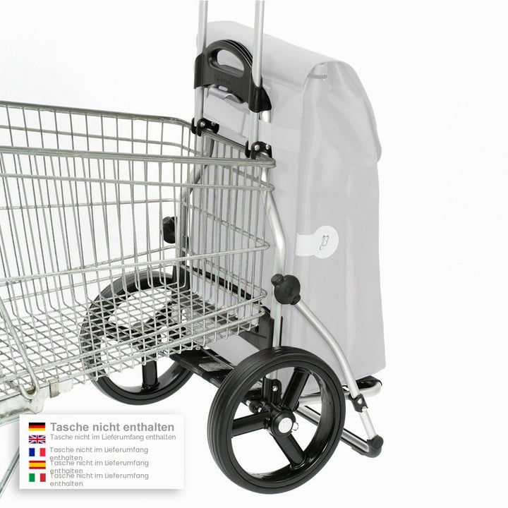 Andersen Shopper Royal mit 3-Speichenrad Alu klappbar mit 3-Speichen Rad Ø 25 cm und 41 Liter Tasche