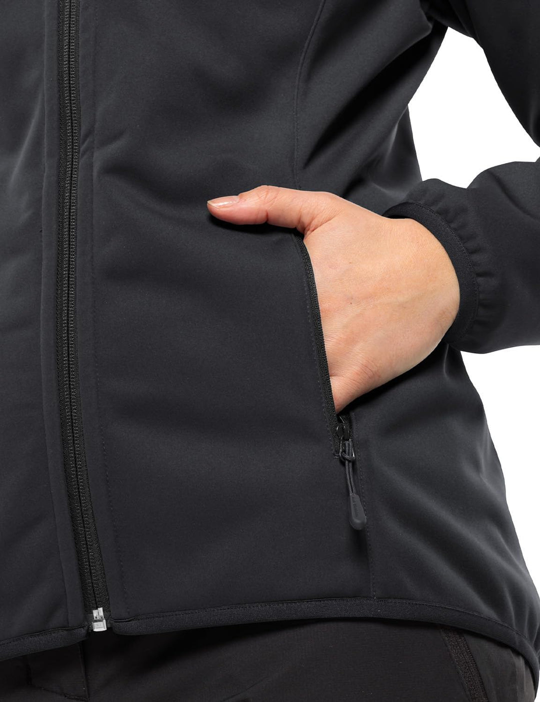 Jack Wolfskin Damen Windhain Hoody W Softshelljacke XS Schwarz, XS Schwarz