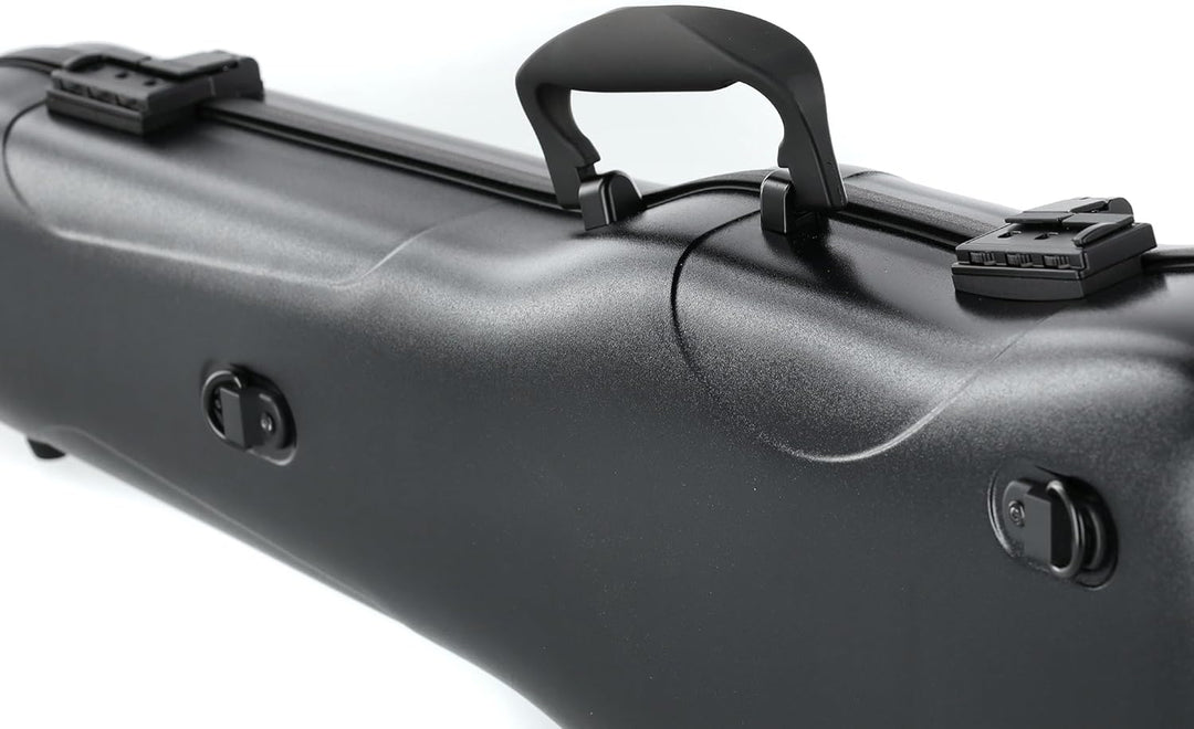 GEWA Violinformetui AIR 1.7 schwarz matt, mit zusätzlichem Seitengriff, Made in Germany mit zusätzli