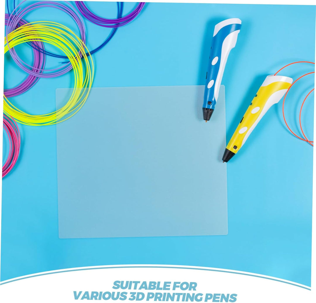 Dicke PVC 3D-zeichenmatte 10 Stück Transparent Kunststofffolien Für 3D-Stift Zeichnungen Kreative An