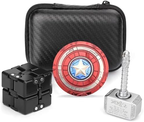 Cool Fidget Spinner Zappeln Spinner Paket, Flippige Kette, Spinner Hammer, Superheld Spinners Metall