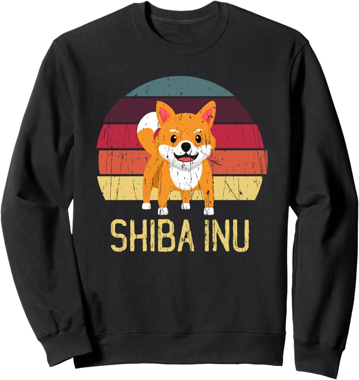 Shiba Inu Dog Hodl Münze Kryptowährung Sweatshirt